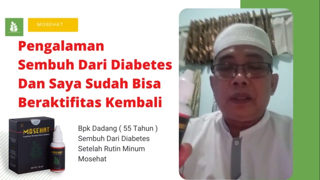 Pak Dadang Menemukan Solusi Penyakit Diabetes